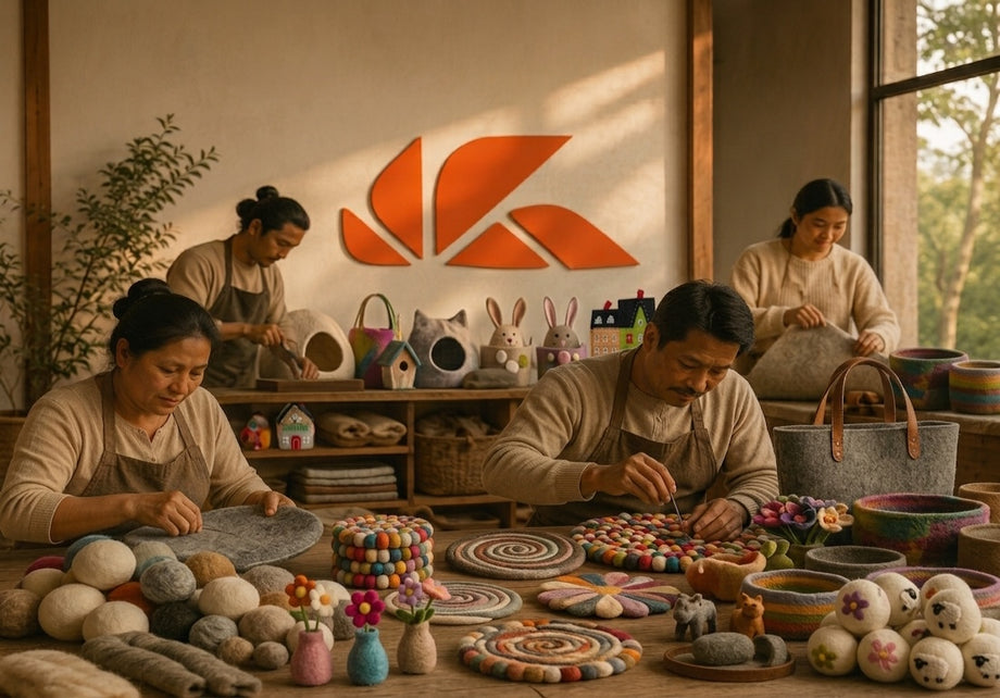 Handwerk aus Nepal, entwickelt für Europa.