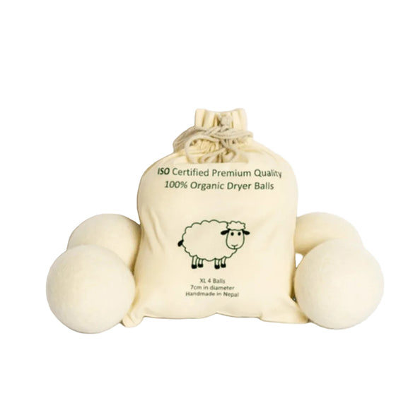 Felt Laundry Dryer Ball (4er pack) - Rokhu Shop